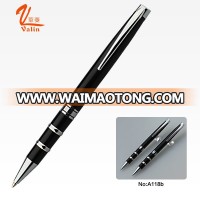 Promo Black with Custom Logo Hotel High Quality Ballpoint Pen