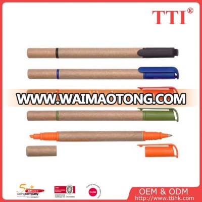 2 in 1 Eco pen and highlight marker pen