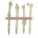 SMETA 4 pillar audit factory promotional pen funny plastic bone pen