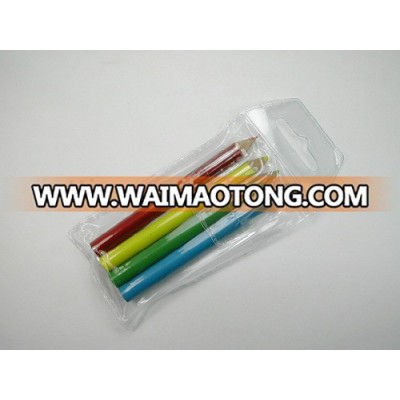 Sedex SMETA 4 Pillar audit factory free sample OEM logo imprinted wooden colour pencil set