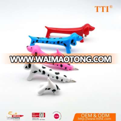 Promotional items kids fancy dog shaped pen