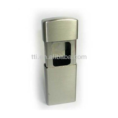 Pocket Ashtrays metal rectangle rectangular shape promotional zinc alloy aluminium giveaways logo imprint printing