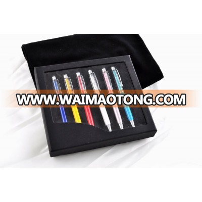 SA8000 Sedex SMETA factory audit touch top stylus Crystal metal pen set