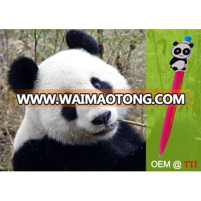 OEM Custom Clip Shape Click Type Plastic Ball Point Pen